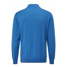 Ping Dorset Quarter zip męski sweter, blau