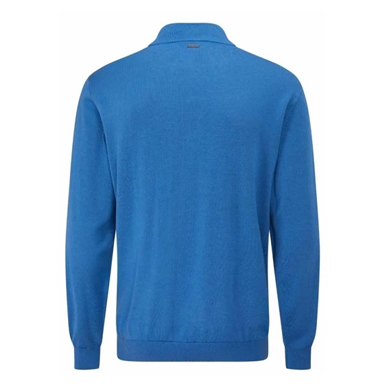 Ping Dorset Quarter zip męski sweter, blau