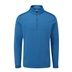 Ping Bexton half Zip fleece Herren Sweatshirt, tidal blue multi