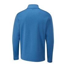 Ping Bexton half Zip fleece Herren Sweatshirt, tidal blue multi