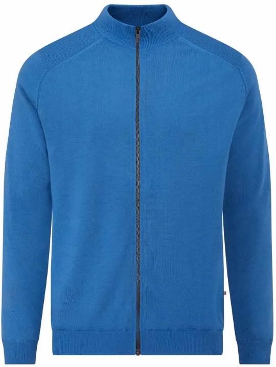 Ping Murphy Lined full zip męski sweter, blau