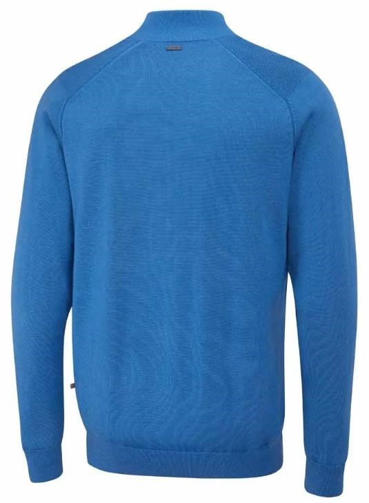 Ping Murphy Lined full zip męski sweter, blau