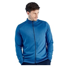Ping Murphy Lined full zip męski sweter, blau