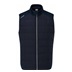 Ping Aiden Hybrid fleece Herren-Fleece-Weste, dunkelblau