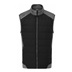 Ping Aiden Hybrid fleece Herren-Fleece-Weste, asphalt marl/black