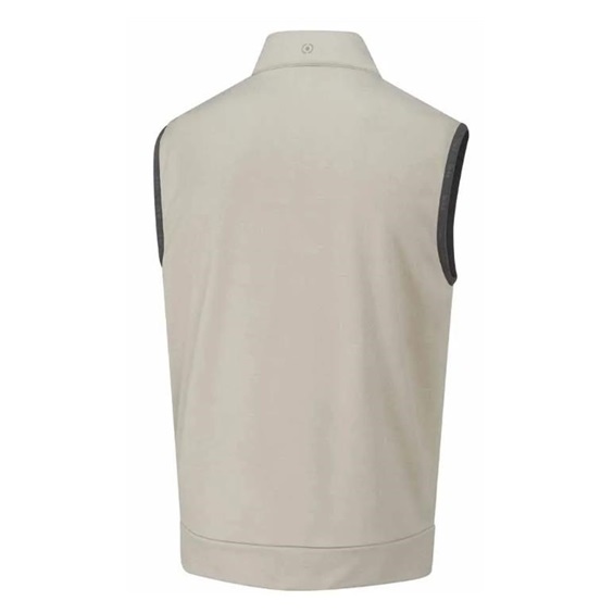 Ping Aiden Hybrid fleece Herren-Fleece-Weste, willow marl/willow