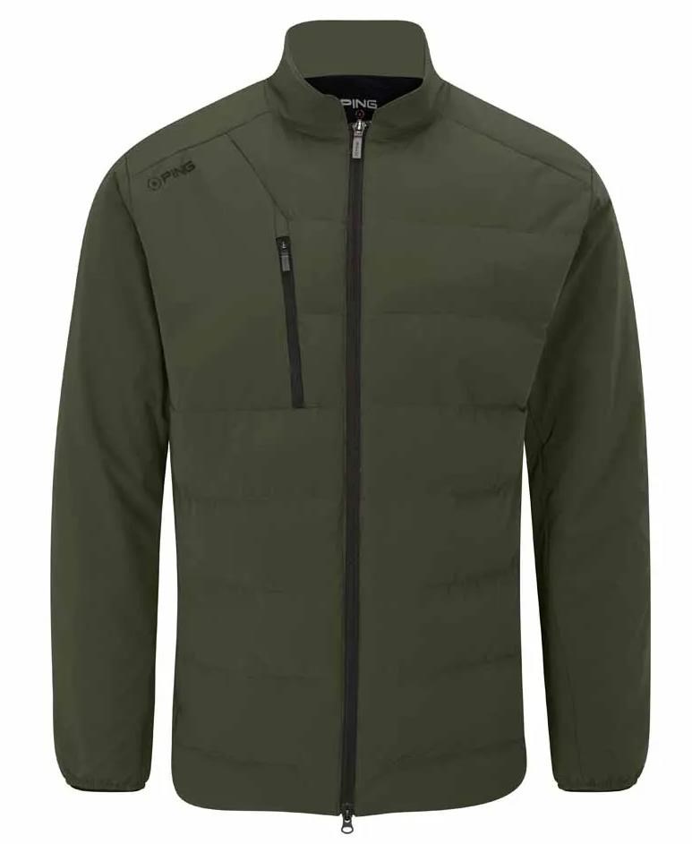 Ping Norse Cocoon insulated PrimaLoft® Herrenjacke, dark olive