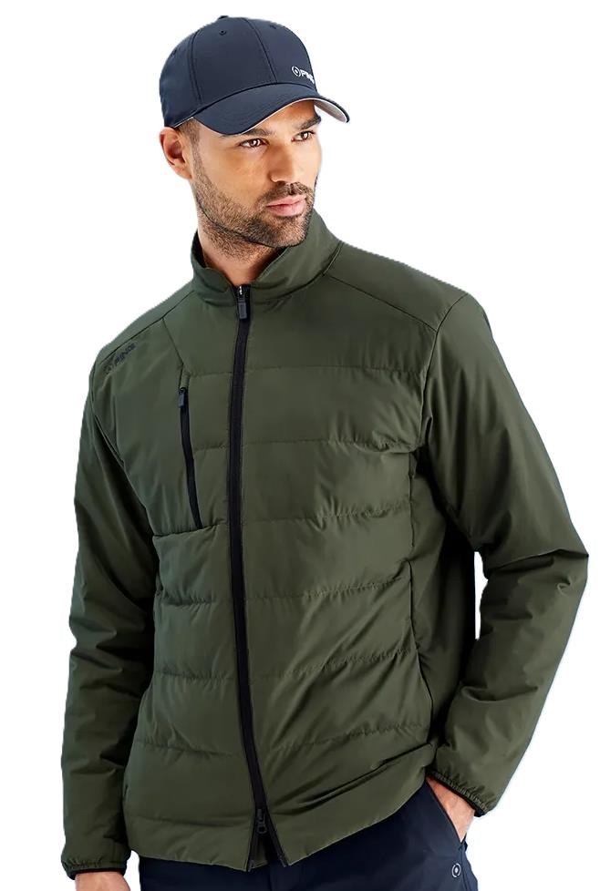 Ping Norse Cocoon insulated PrimaLoft® Herrenjacke, dark olive
