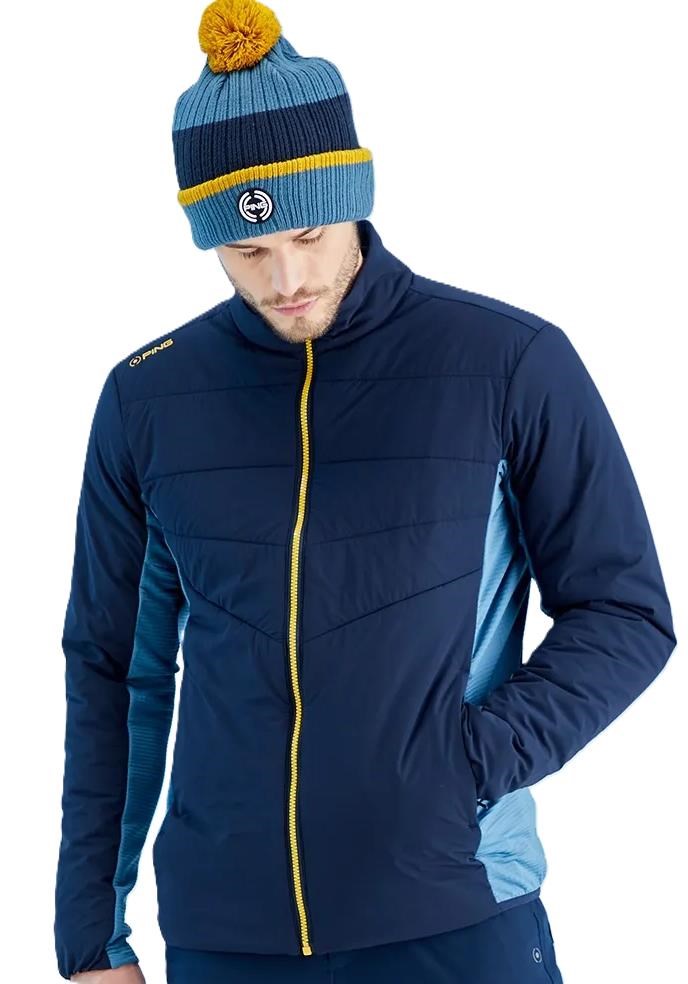Ping Magnitude Hybrid nsulated  Herrenjacke, navy/blue fusion