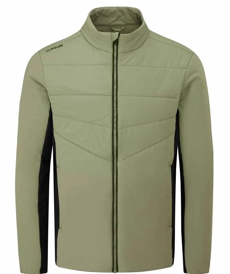 Ping Magnitude Hybrid nsulated  Herrenjacke, lichen/black