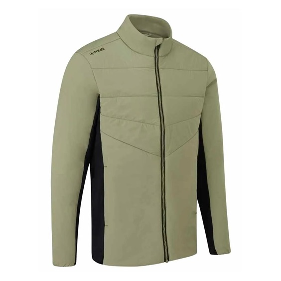 Ping Magnitude Hybrid nsulated  Herrenjacke, lichen/black