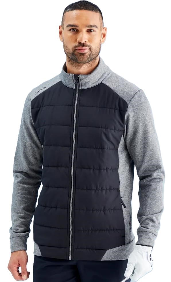 Ping Magnitude Hybrid Herrenjacke, asphalt marl/black