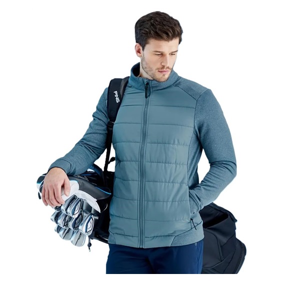 Ping Magnitude Hybrid Herrenjacke, blue fusion marl/blue fusion