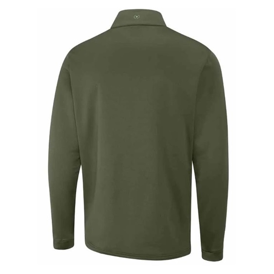 Ping Astbury fleece Herrenjacke, dark olive/lichen