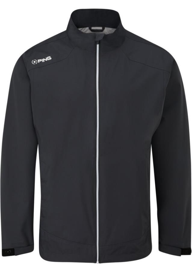 Ping AquaDrive Waterproof Wasserdichte Herrenjacke, schwarz