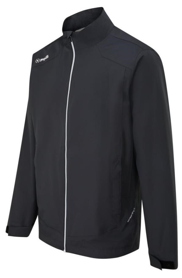 Ping AquaDrive Waterproof Wasserdichte Herrenjacke, schwarz