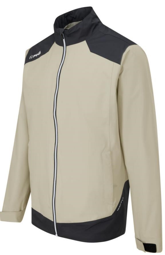 Ping AquaDrive Waterproof Wasserdichte Herrenjacke, willow/black