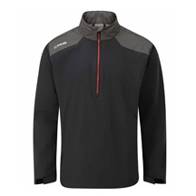 Ping AquaDrive Half-Zip Waterproof Wasserdichte Herrenjacke, black/asphalt