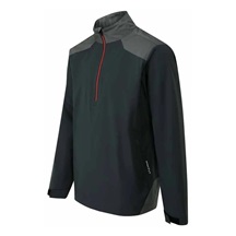 Ping AquaDrive Half-Zip Waterproof Wasserdichte Herrenjacke, black/asphalt