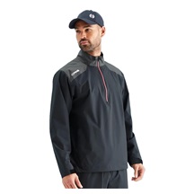 Ping AquaDrive Half-Zip Waterproof Wasserdichte Herrenjacke, black/asphalt