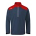 Ping AquaDrive Half-Zip Waterproof Wasserdichte Herrenjacke, oxford blue/classic red
