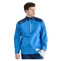 Ping AquaDrive Half-Zip Waterproof Wasserdichte Herrenjacke, blau