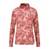 Ping Jasmine Printed long Sleeve Damen Poloshirt, rose multi