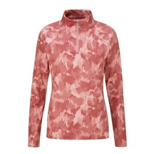 Ping Jasmine Printed long Sleeve Damen Poloshirt, rose multi