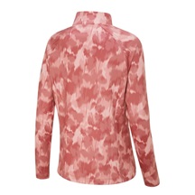 Ping Jasmine Printed long Sleeve Damen Poloshirt, rose multi