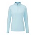 PING Aveline Half Zip Damen Poloshirt, crystal blue