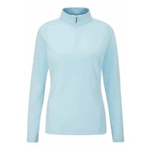 PING Aveline Half Zip Damen Poloshirt, crystal blue