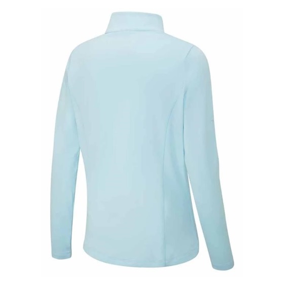 PING Aveline Half Zip Damen Poloshirt, crystal blue