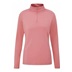 PING Aveline Half Zip Damen Poloshirt, muted pink