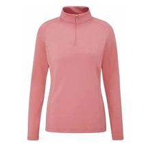 PING Aveline Half Zip Damen Poloshirt, muted pink