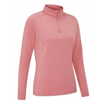 PING Aveline Half Zip Damen Poloshirt, muted pink