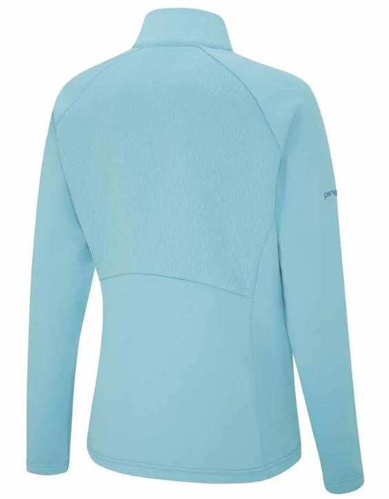 Ping Catherine Full zip fleece Damen Poloshirt, oasis