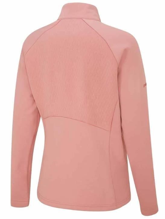 Ping Catherine Full zip fleece Damen Poloshirt, rosa