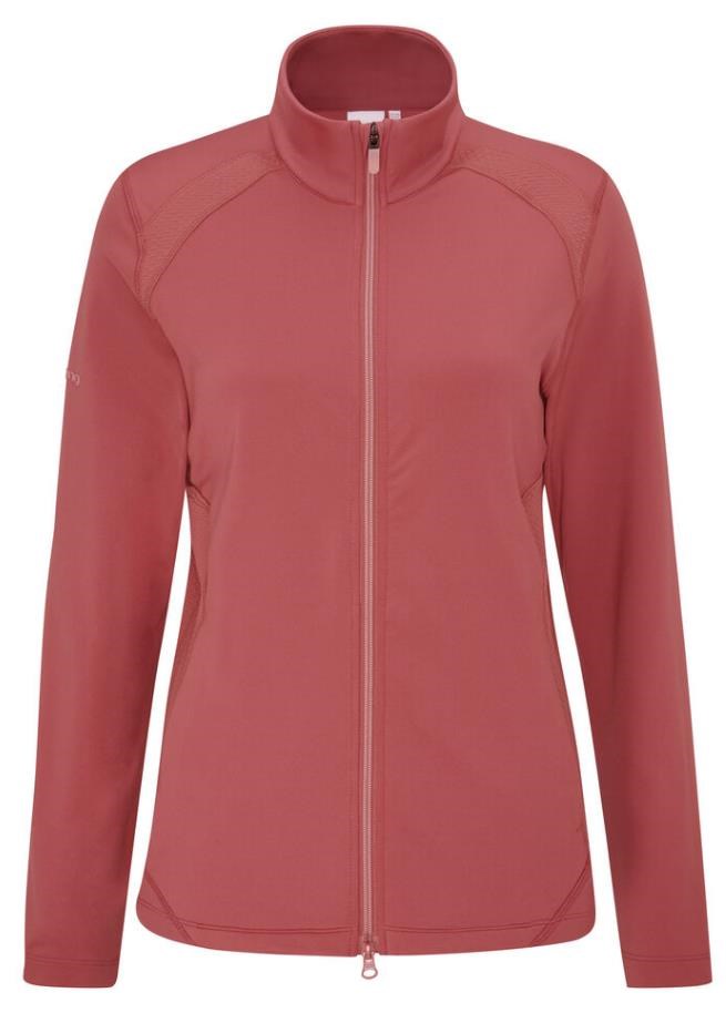 Ping Eda Lightweight Full Zip Damenjacke, rose