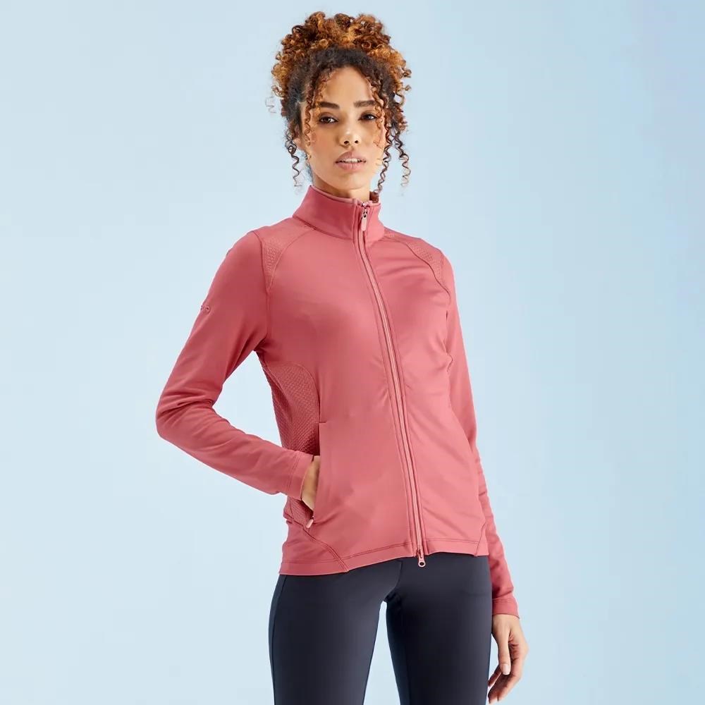 Ping Eda Lightweight Full Zip Damenjacke, rose