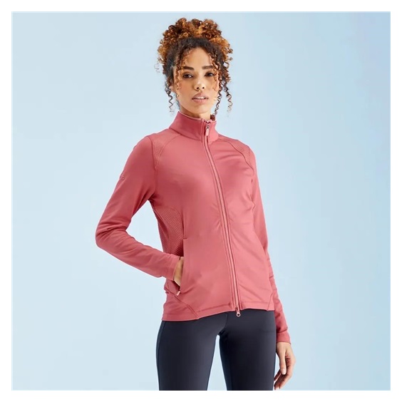 Ping Eda Lightweight Full Zip Damenjacke, rose