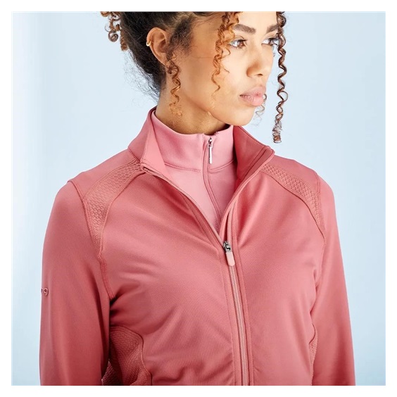 Ping Eda Lightweight Full Zip Damenjacke, rose