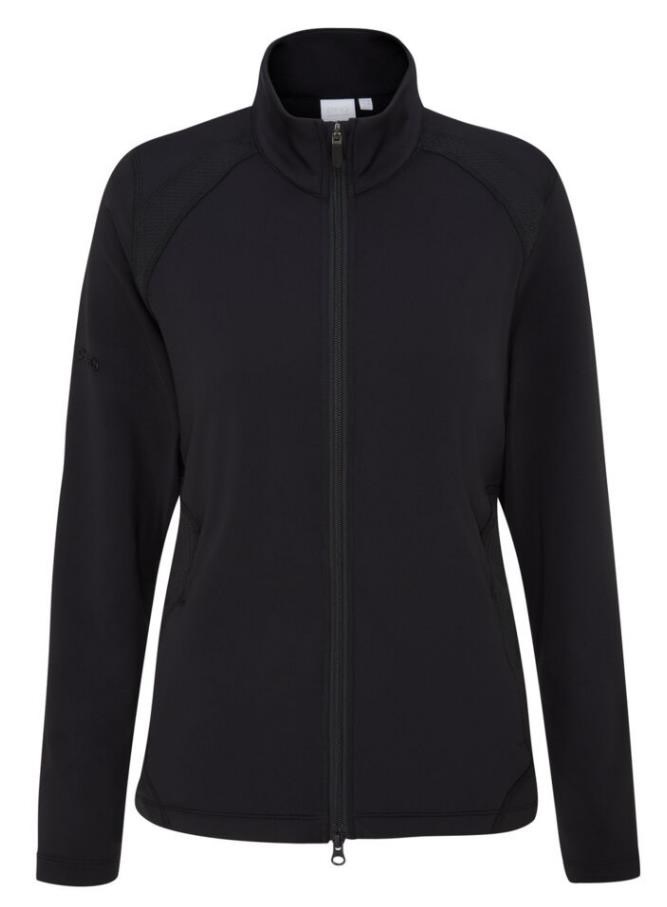 Ping Eda Lightweight Full Zip Damenjacke, schwarz