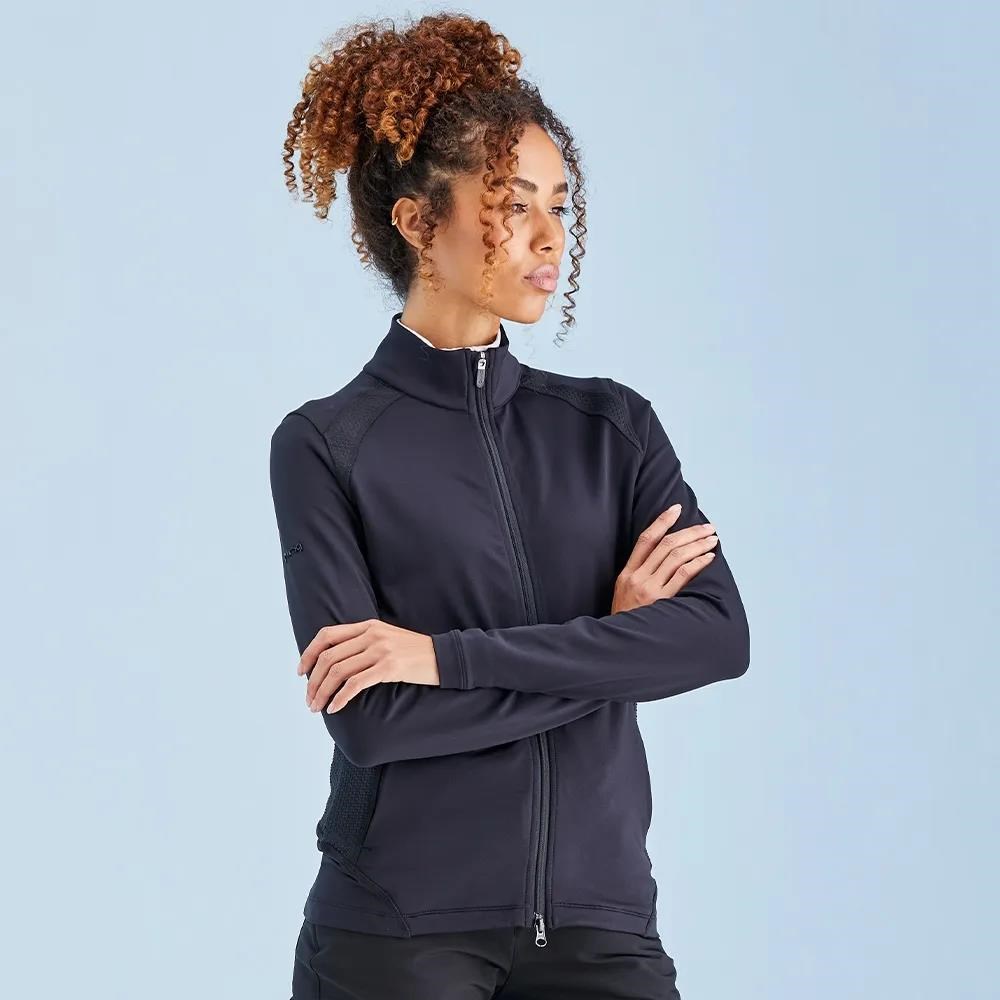 Ping Eda Lightweight Full Zip Damenjacke, schwarz