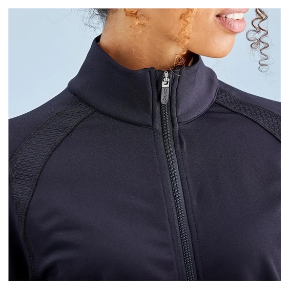 Ping Eda Lightweight Full Zip Damenjacke, schwarz
