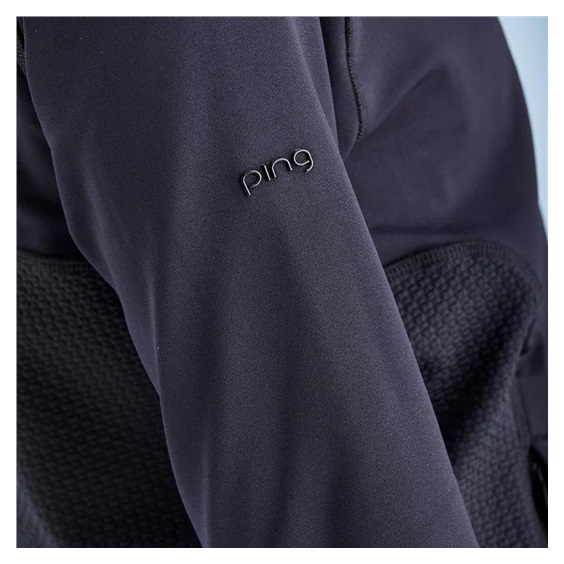 Ping Eda Lightweight Full Zip Damenjacke, schwarz