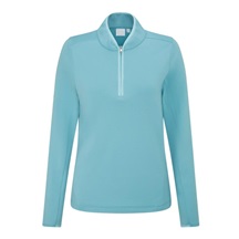 Ping Abigale Performance FleeceDamen Poloshirt, oasis