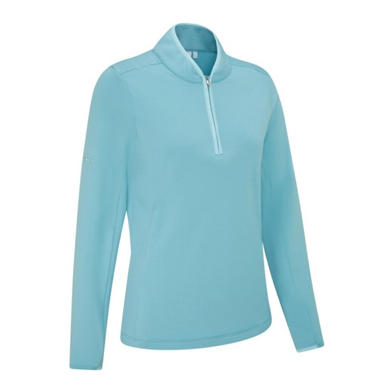 Ping Abigale Performance FleeceDamen Poloshirt, oasis