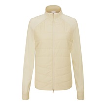 Ping Fran Hybrid full-zip Damenjacke, chalk/egret