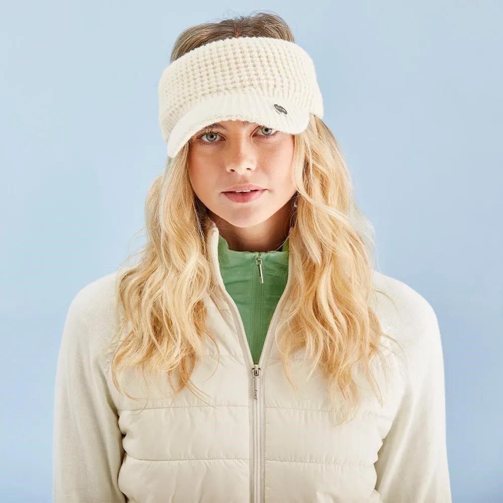 Ping Fran Hybrid full-zip Damenjacke, chalk/egret