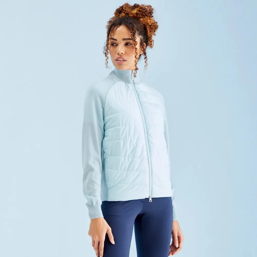 Ping Fran Hybrid full-zip Damenjacke, opal